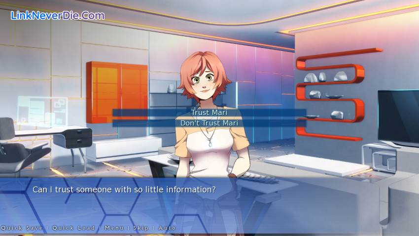 Hình ảnh trong game Orion: A Sci-Fi Visual Novel (screenshot)