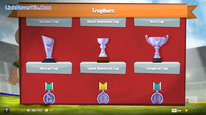 Hình ảnh trong game Kopanito All-Stars Soccer (screenshot)