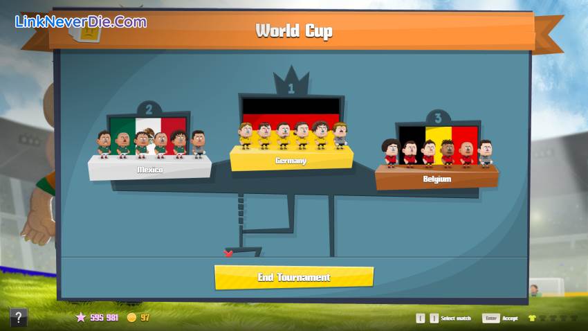 Hình ảnh trong game Kopanito All-Stars Soccer (screenshot)