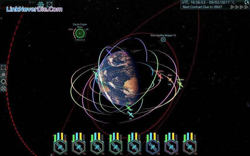 Hình ảnh trong game Satellite Command (screenshot)