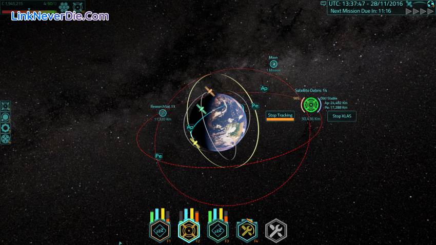 Hình ảnh trong game Satellite Command (screenshot)