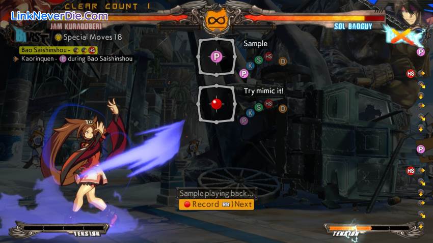 Hình ảnh trong game GUILTY GEAR Xrd REV 2 (screenshot)