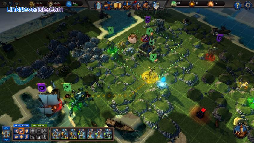 Hình ảnh trong game Planar Conquest (screenshot)