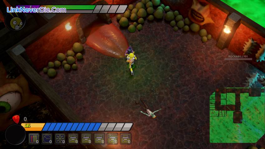 Hình ảnh trong game Rock-N-Rogue: A Boo Bunny Plague Adventure (screenshot)