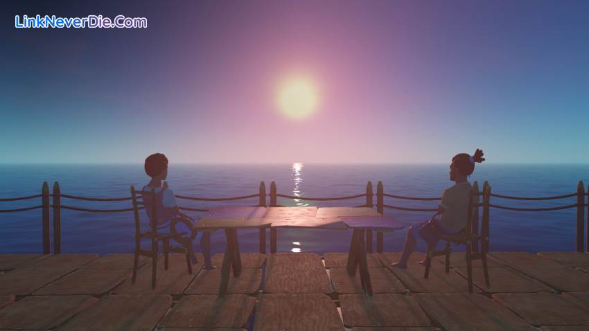 Hình ảnh trong game Raft (screenshot)