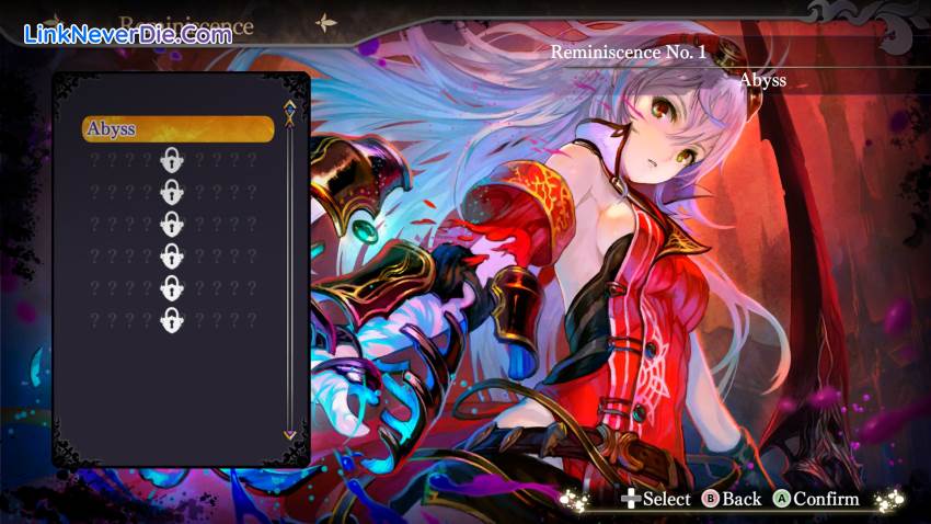 Hình ảnh trong game Nights of Azure (screenshot)