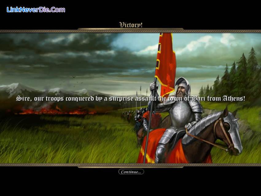 Hình ảnh trong game Knights of Honor (screenshot)