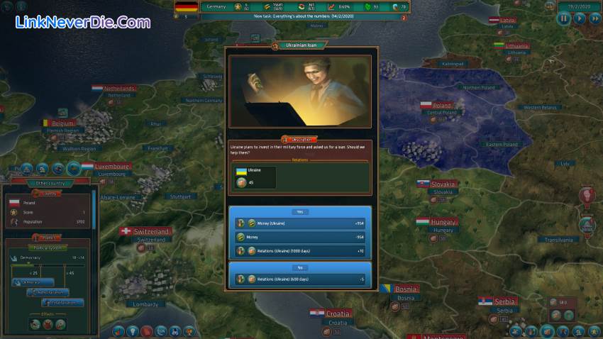 Hình ảnh trong game Realpolitiks (screenshot)