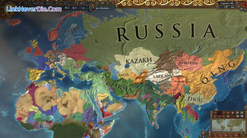 Hình ảnh trong game Europa Universalis 4 (screenshot)