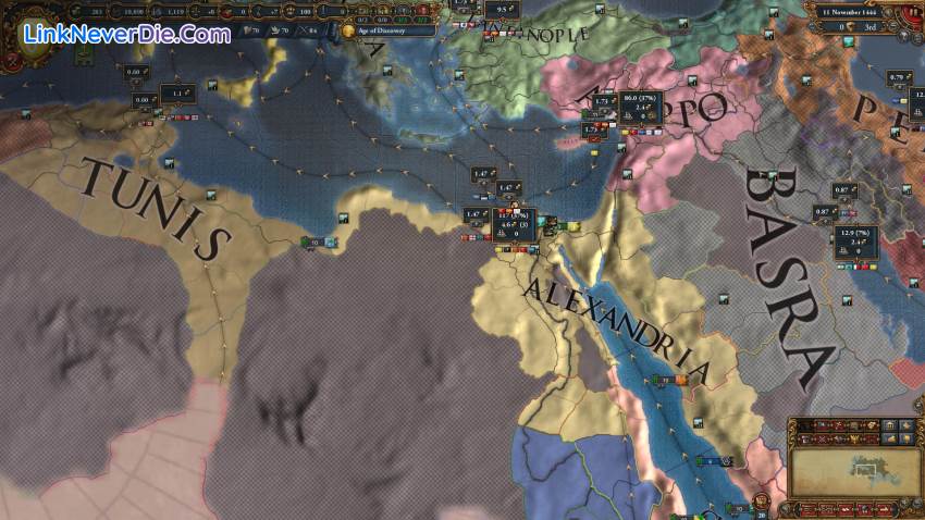 Hình ảnh trong game Europa Universalis 4 (screenshot)