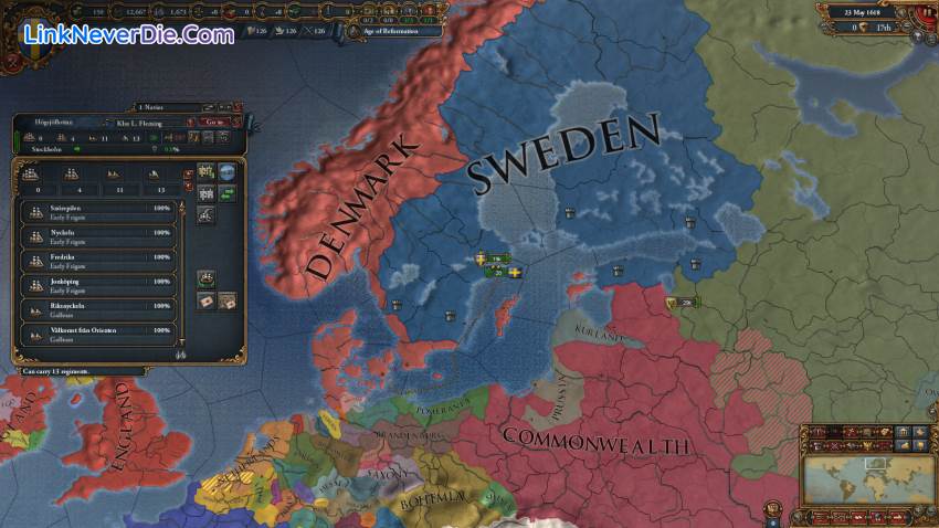 Hình ảnh trong game Europa Universalis 4 (screenshot)