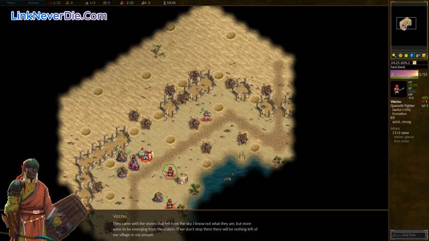 Hình ảnh trong game Battle for Wesnoth (screenshot)