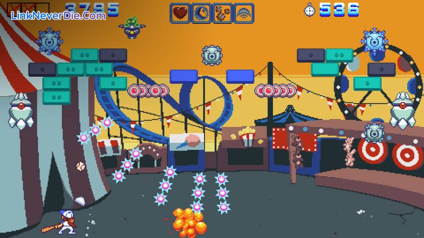 Hình ảnh trong game Aliens Go Home Run (screenshot)