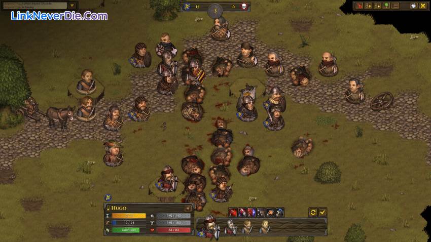 Hình ảnh trong game Battle Brothers (screenshot)