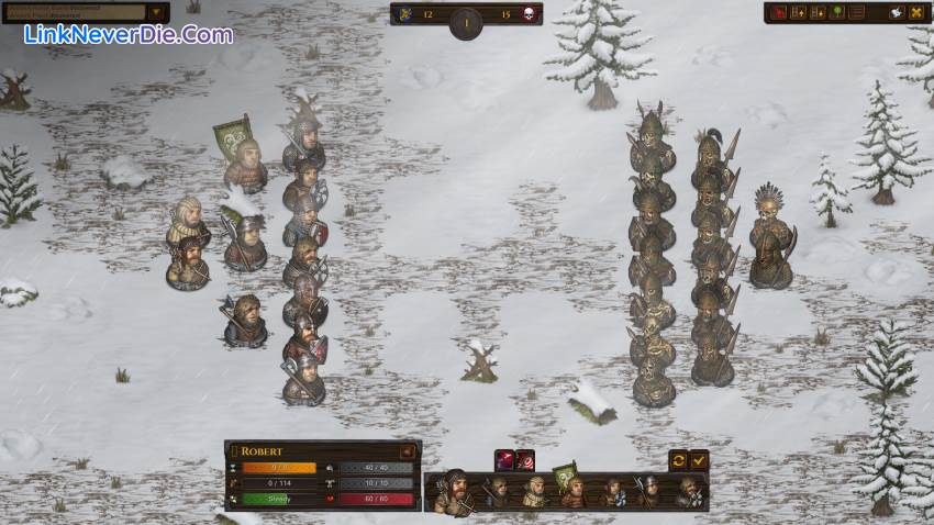 Hình ảnh trong game Battle Brothers (screenshot)