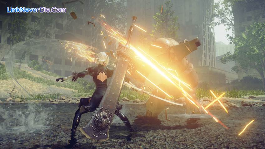 Hình ảnh trong game NieR:Automata (screenshot)