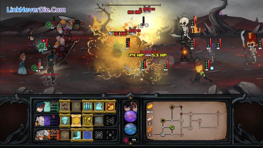 Hình ảnh trong game Has-Been Heroes (screenshot)