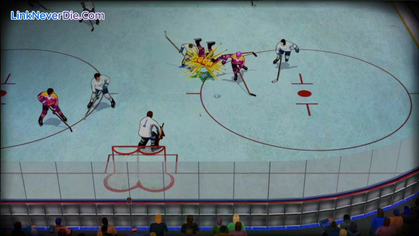 Hình ảnh trong game Old Time Hockey (screenshot)