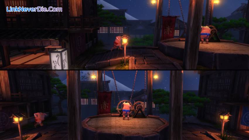 Hình ảnh trong game Sumoman (screenshot)