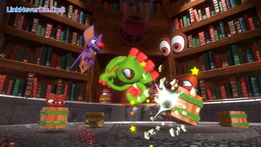 Hình ảnh trong game Yooka-Laylee (screenshot)