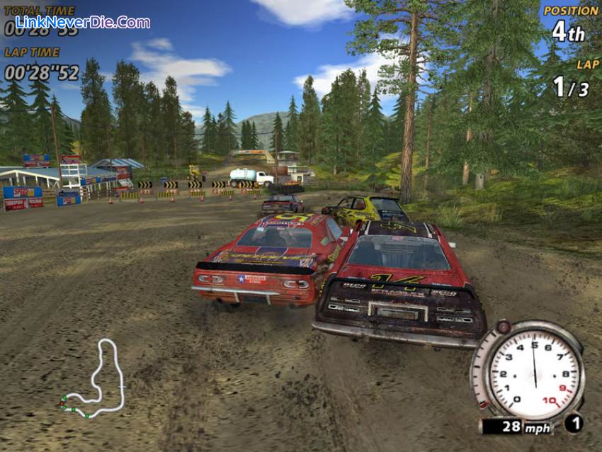 Hình ảnh trong game FlatOut (screenshot)