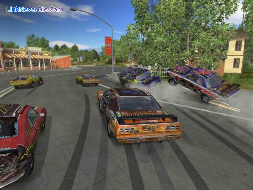 Hình ảnh trong game FlatOut (screenshot)