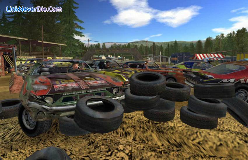 Hình ảnh trong game FlatOut (screenshot)