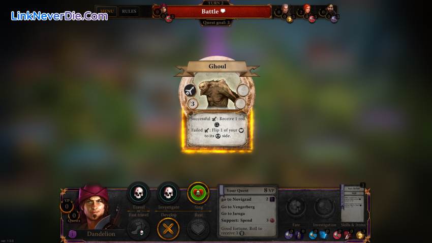 Hình ảnh trong game The Witcher Adventure Game (screenshot)