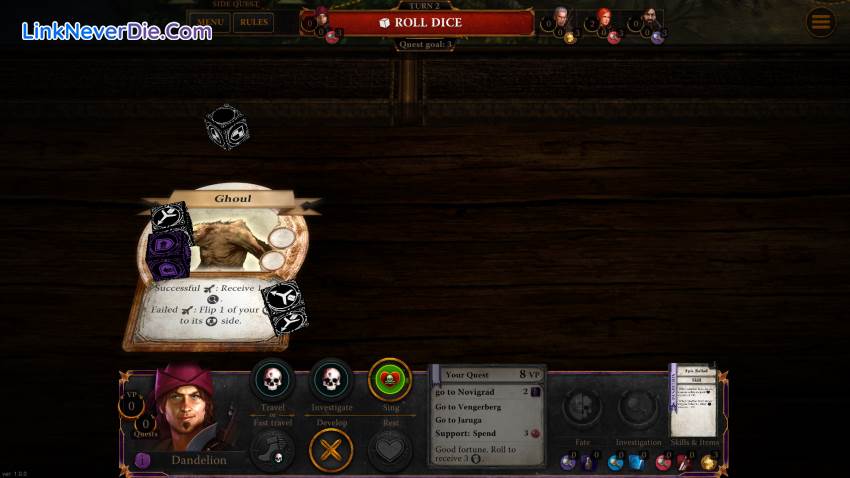 Hình ảnh trong game The Witcher Adventure Game (screenshot)