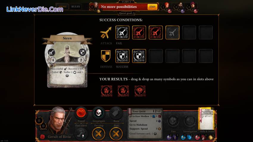 Hình ảnh trong game The Witcher Adventure Game (screenshot)