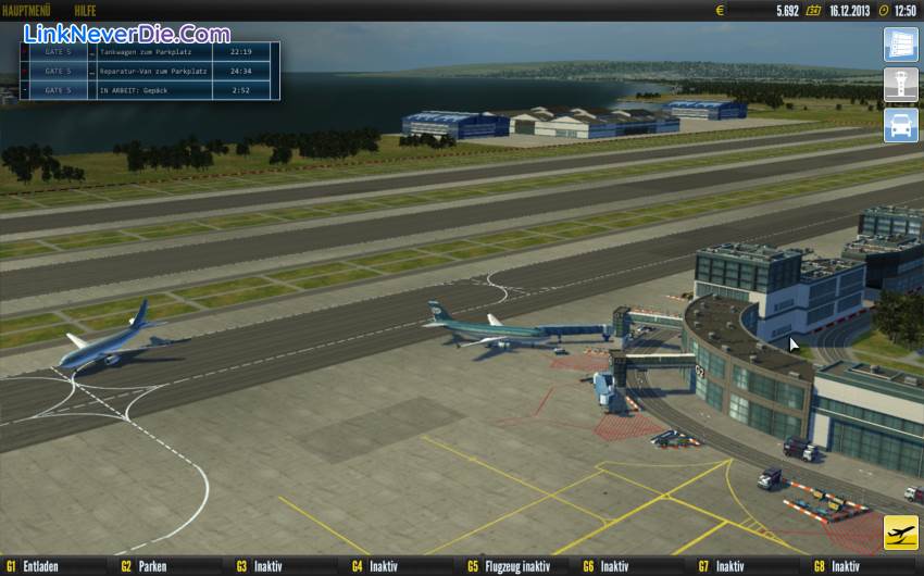 Hình ảnh trong game Airport Simulator 2014 (screenshot)