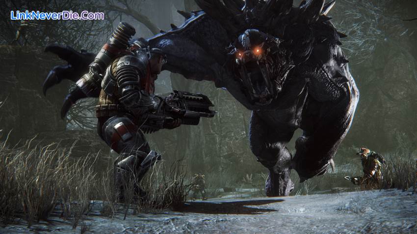 Hình ảnh trong game Evolve (screenshot)