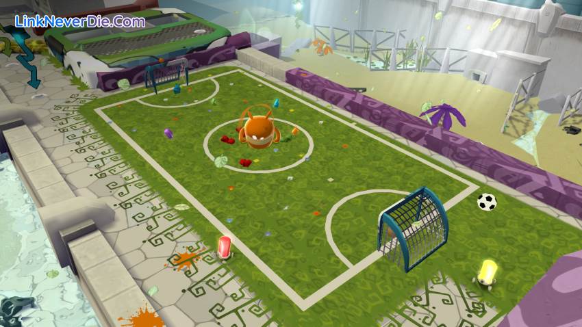 Hình ảnh trong game de Blob (screenshot)