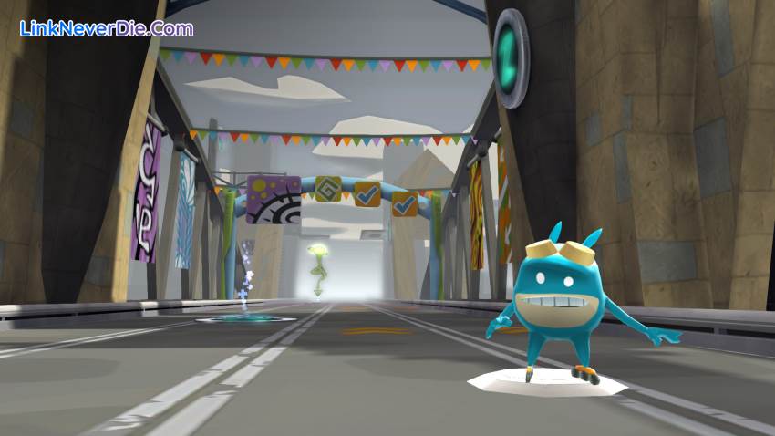 Hình ảnh trong game de Blob (screenshot)