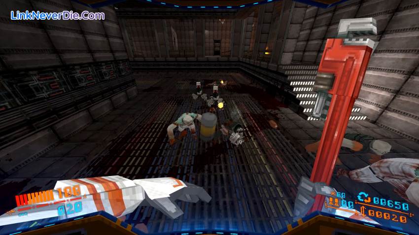 Hình ảnh trong game STRAFE (screenshot)