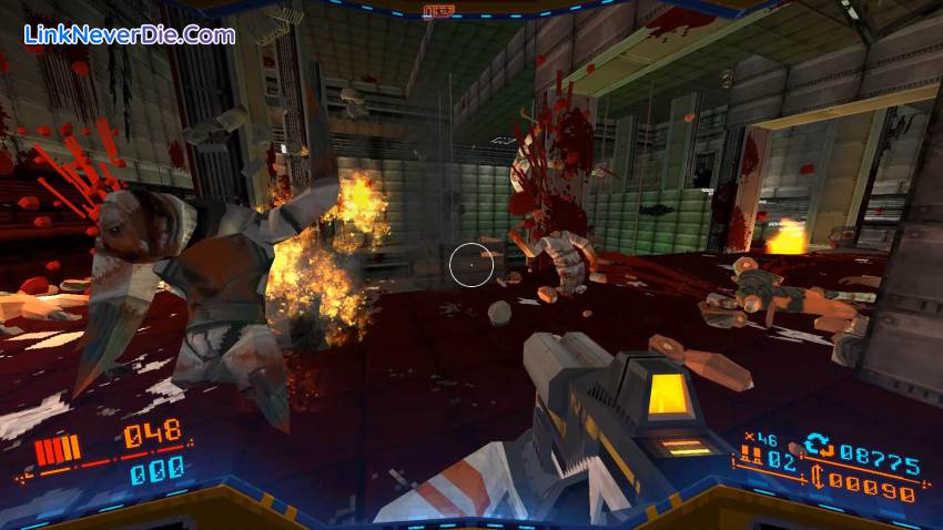 Hình ảnh trong game STRAFE (screenshot)