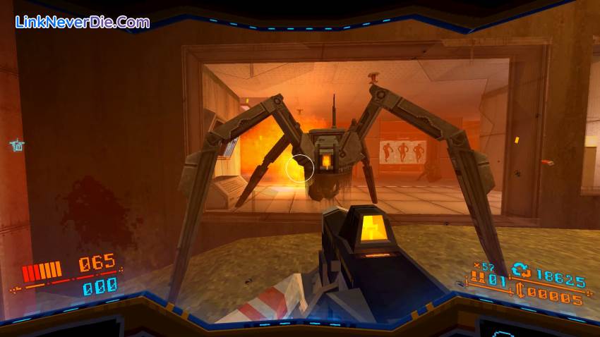 Hình ảnh trong game STRAFE (screenshot)