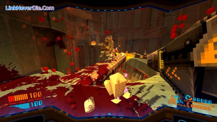 Hình ảnh trong game STRAFE (screenshot)