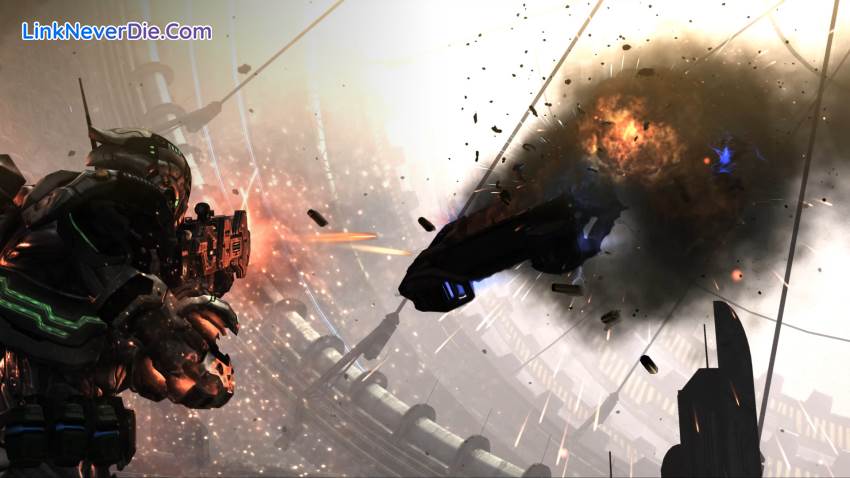 Hình ảnh trong game Vanquish (screenshot)