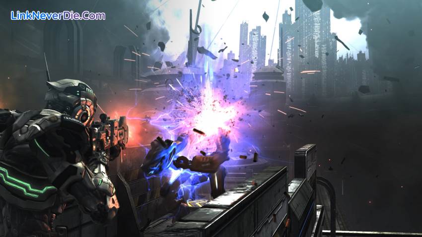 Hình ảnh trong game Vanquish (screenshot)