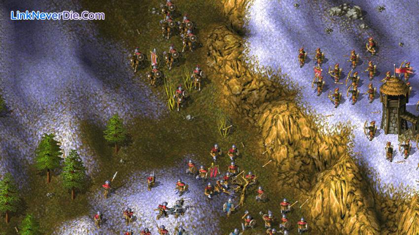 Hình ảnh trong game Knights and Merchants: The Peasants Rebellion (screenshot)