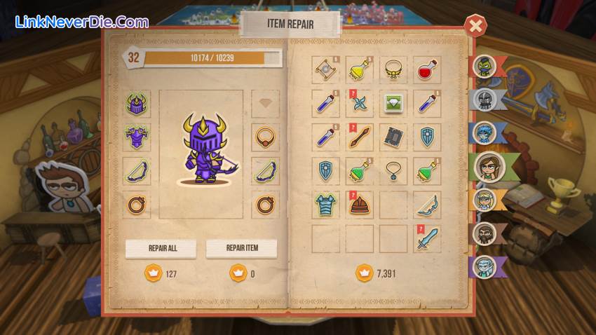 Hình ảnh trong game Rezrog (screenshot)