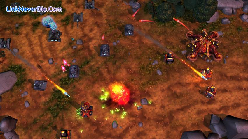 Hình ảnh trong game Tanks vs Aliens (screenshot)