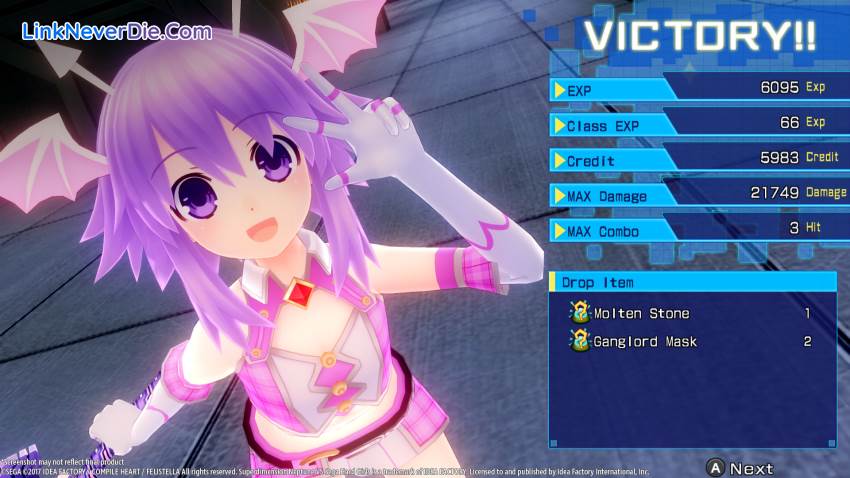 Hình ảnh trong game Superdimension Neptune VS Sega Hard Girls (screenshot)