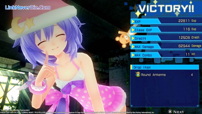 Hình ảnh trong game Superdimension Neptune VS Sega Hard Girls (screenshot)