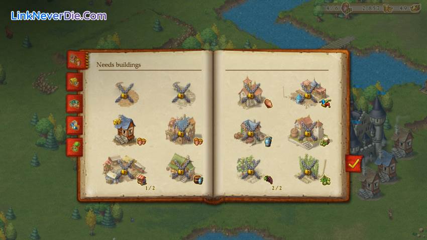 Hình ảnh trong game Townsmen (screenshot)