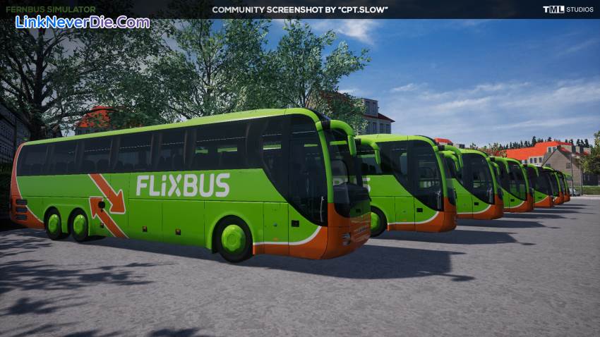 Hình ảnh trong game Fernbus Simulator (screenshot)