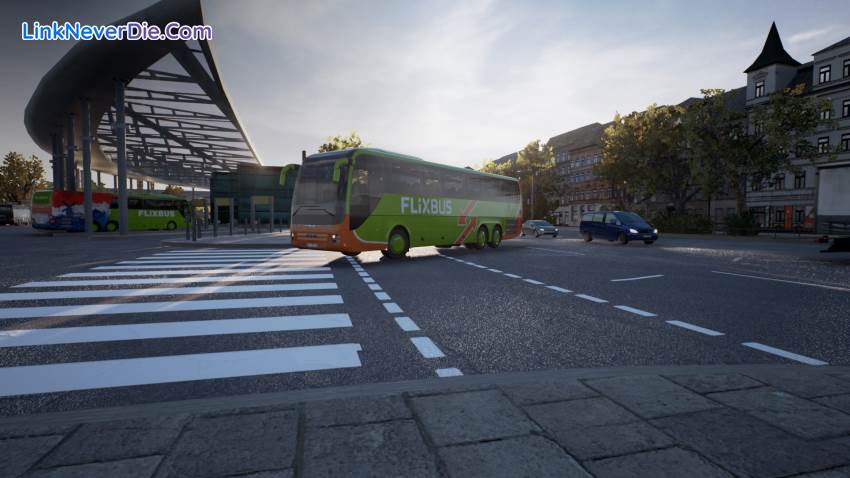 Hình ảnh trong game Fernbus Simulator (screenshot)