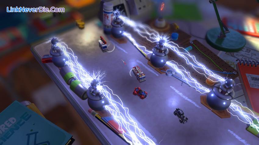 Hình ảnh trong game Micro Machines World Series (screenshot)