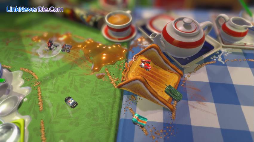 Hình ảnh trong game Micro Machines World Series (screenshot)